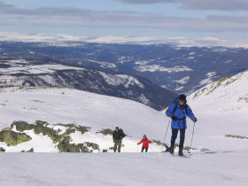 Cross country skiing in Norway
